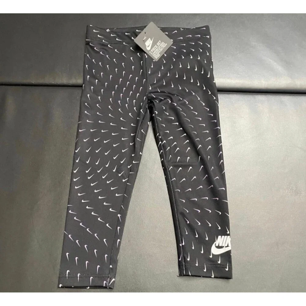 NWT Nike Glitter Tunic & Leggings Set Baby Girls size 18M